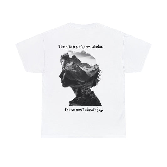 "Call to the Mountains" Mountain Wisdom Unisex T-shirt